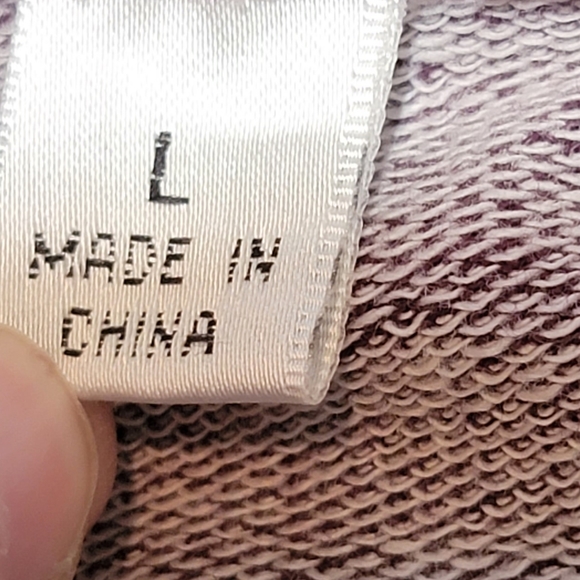 Quacker Factory Pants Women's Size Large Wine Regular DreamJeannes Boot Cut - Picture 4 of 14